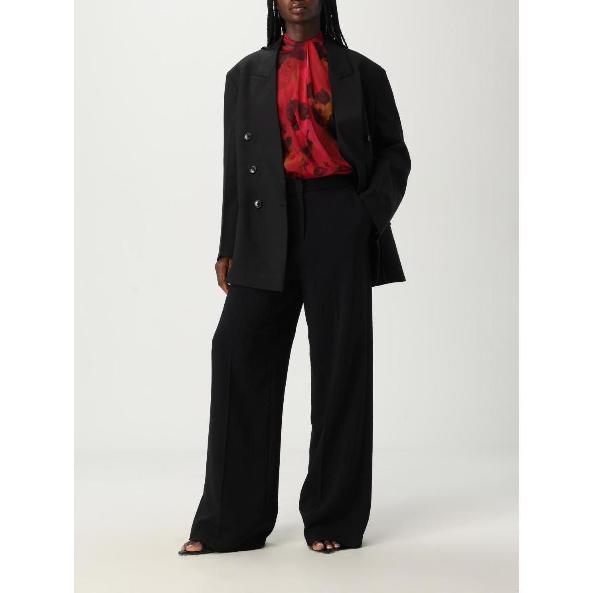 アウターその他 VICTORIA BECKHAM Women Outer 1224WJS005424A Black Waisted Fit Jacket In Black | Victoria Beckham US – Victoria