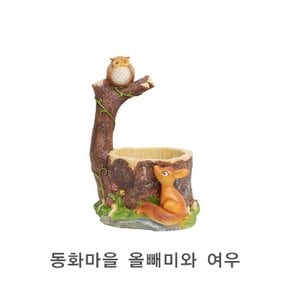 화분 다육이 루고 올빼미와 여우 거실화분