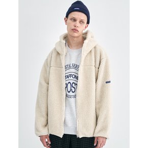 STEADY FLEECE JACKET (IVORY)