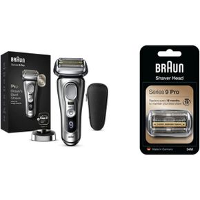 영국 브라운 시리즈9 Braun Series 9 Pro Electric Shaver with 4 1 Head ProLift Trimmer Charg