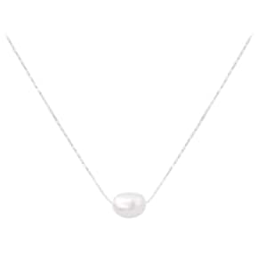 Idyllic Agatha 925 Silver Necklace [선물포장/MSJ-30054]