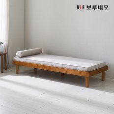 앳홈 솔라 원목 데이베드 소파베드 (프레임+매트+원형쿠션)