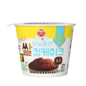 오뚜기 LIGHT&JOY 당을줄인 쌀컵케이크 초코 60g
