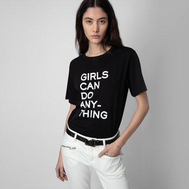 쟈딕앤볼테르 반팔 티셔츠 Bella Girls T-shirt ZE4SFCTTE902Z10