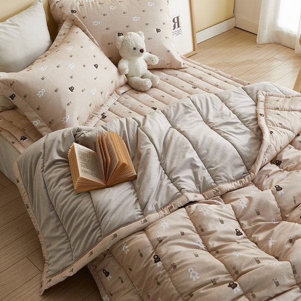 리브린 내피베어 세미마이크로 극세사 차렵이불 풀세트 SS