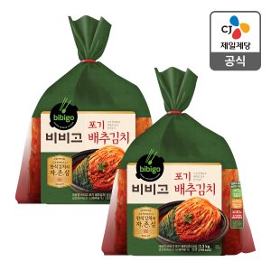 CJ제일제당 [본사배송] 비비고 포기배추김치3.3KG x 2