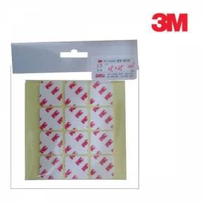 3m4421 3m스펀지양면테이프 사각폼테이프 25x25mm 24p