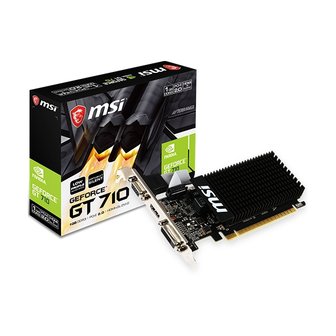 MSI 지포스 GT710 D3 1GB LP 무소음 V2