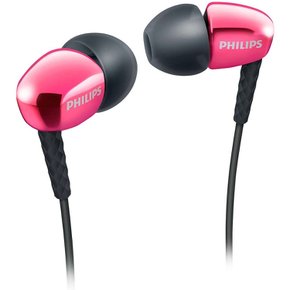 PHILIPS JAPAN 필립스 인 이어 캐널형 이어폰 핑크 SHE3900PK