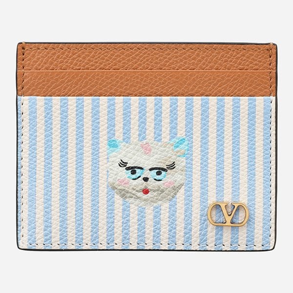 [시흥점] 6S 8Y2P0AP4 AXU 9VM 브이 로고 캣 스트라이프 카드 케이스