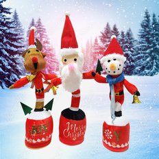 산타장난감 춤추는선인장 춤추는산타 녹음인형 산타인형 눈사람인형 루돌프인형 크리스마스선물 댄싱인형