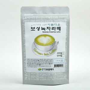  [보성제다] 유기농 아름다운 보성 녹차라떼 200g