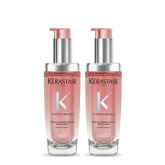 케라스타즈 듀오 크로마 압솔뤼 헤어 오일 75ml [손상,염색모발용]