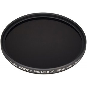 조명 제어용 켄코 카메라 필터 PRO1D 프로 ND8 (W) 58mm 258439