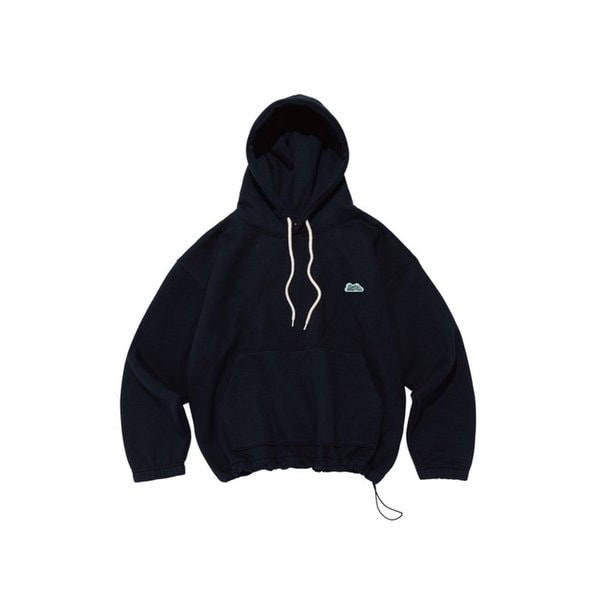 [기모선택] 스몰 드림 로고 스트링 후드 티셔츠 (네이비)