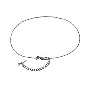 루메 블랙 앵클리스, Lume Black Anklet, 14k black gold