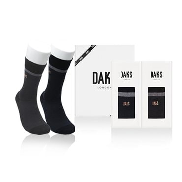 닥스 양말 신사 면후다 탑링글 2족세트 DK25302