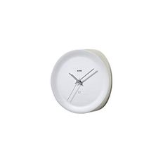 독일 알레시 벽시계 Alessi GIA20 W Corner Clock AA8Thermoplastic Resin White 21 x cm 133663