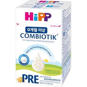 HIPP 힙분유 HIPP 콤비오틱 프레 1통(26/3)