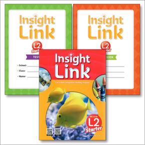 인사이트 링크 스타터 Insight Link Starter 2 세트 (전3권) : 교재 + Tests + Word Book