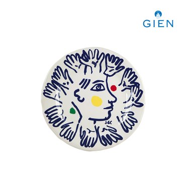 지앙 랄치펠 센티멘털 디저트 접시 핸즈 1p (23cm)