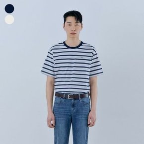남성 긴팔티셔츠 진 맨투맨 남여공용 스트라이프 반팔 티셔츠 MQ2K943