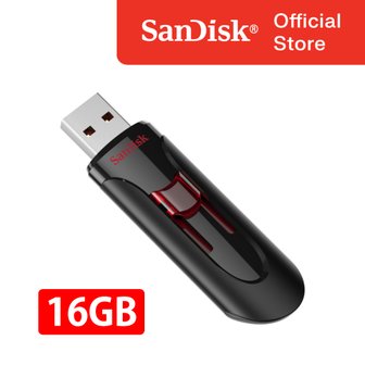 샌디스크 USB 메모리 CZ600 크루저글라이드 16GB 16기가 USB 3.0 샌디스크 공식판매처