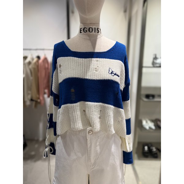 [여주점] 레이스업 포인트 루즈핏 풀오버 ES2KL960