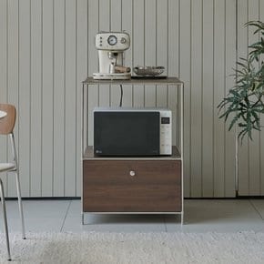나무뜰 키노브 E0 큐커 미드센츄리 모듈 광파오븐 렌지대 600 RAC531C