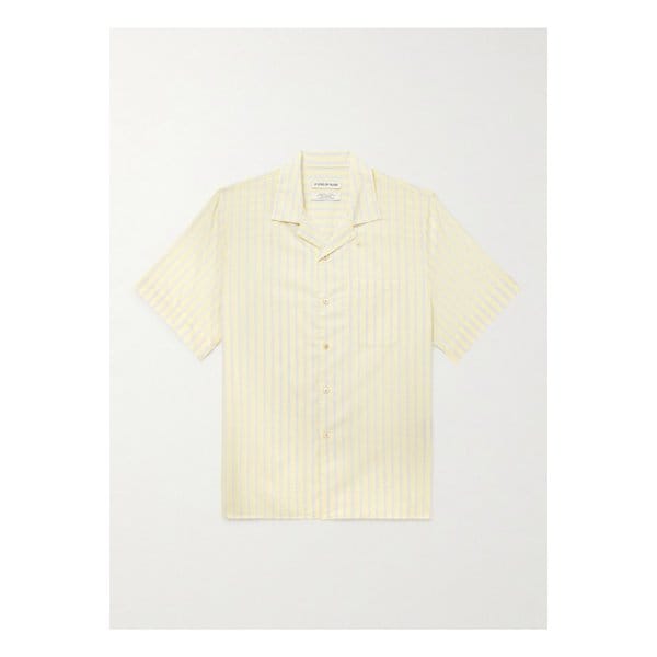 어 카인드 오브 가이즈 지오이아 슬림핏 컨버터블 칼라 스트라이프 셔츠 1647597334060373