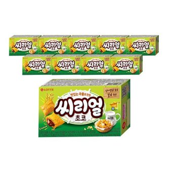  [시선] 롯데제과 씨리얼 초코42g x 10곽