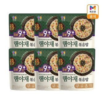 목우촌 주부9단 햄야채볶음밥 210g x6개