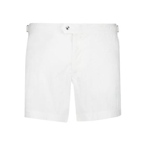 톰포드 스윔팬츠 BSS001FMN067 WAR White