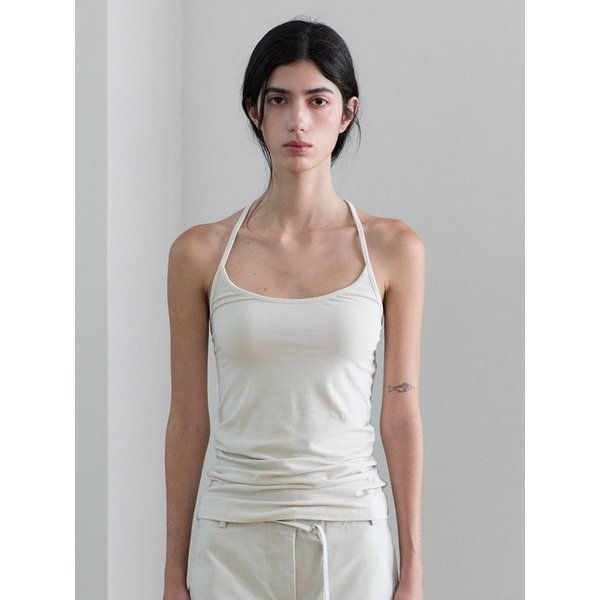 Halter Neck Top _ ivory