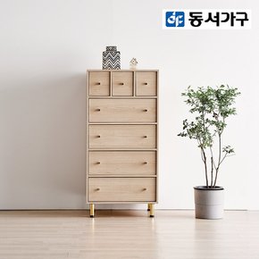 [최대 20% 추가할인] [동서가구] 오웰 600 5단 깊은 서랍장 DF919961