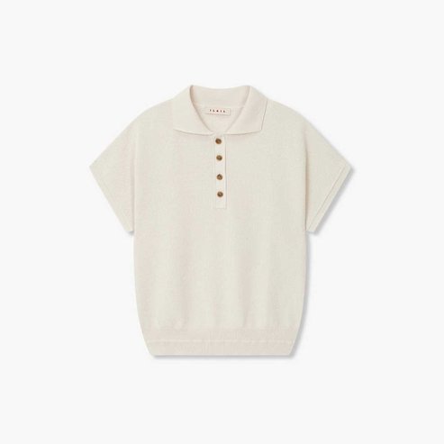 일라일 돌먼 슬리브 카라 니트 풀오버( IA15352480108)