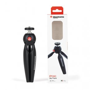 Manfrotto PIXI 1kg 13.5cm 0.17kg SLR MTPIXIMII-B 미니 삼각대 블랙 카메라용 미니 삼각대