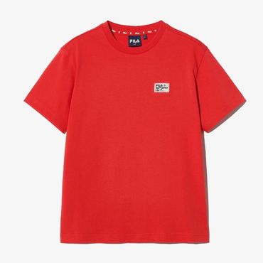 휠라키즈 [신상품] SS25 베이직 로고 티셔츠 [FK2RSH2203X_OED]
