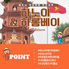 [3박 5일] 하노이&하롱베이 황금나무와 여행친구들