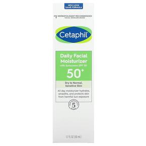 미국직구 Cetaphil 세타필 데일리 페이셜 모이스처라이저 선스크림 SPF50+ 50ml