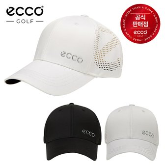 골프히어로 [ECCO] 로고 펀칭 볼캡 골프 모자 EB2S041*