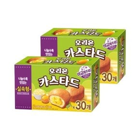 오리온 카스타드 대용량 690g (30개입) x 2개