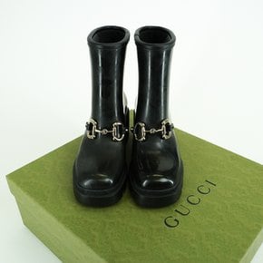 홀스빗 여성 앵클 미들 부츠 BLACK GUCCI 670407 JCCP0 1000