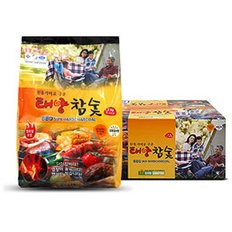 태양참숯 3kg 바베큐 숯 캠핑 구이용 착화제 포함