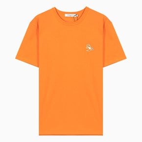 (당일) 23SS 메종키츠네 칠렉스 폭스 오렌지 코튼 반팔 티셔츠 GU00154KJ0010 P851