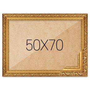 퍼즐액자 50x70 프리미엄 골드 (누니액자)