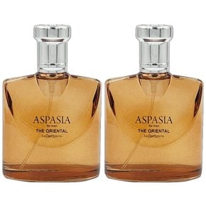 (2개) 아스파시아 오드 퍼퓸 포 맨 남자향수 더 오리엔탈 50ml