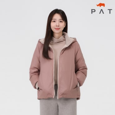 PAT [PAT여성] 여성 니트배색 구스다운_MI82001