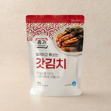 종가집 종가 돌산 갓김치 400g