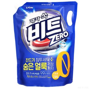 제로 드럼 리필 2L ~ 액체세제 세탁세제 ~ 2000ml